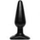 Plug anale Butt Plugs Smooth Classic Medium black