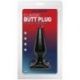 Plug anale Butt Plugs Smooth Classic Medium black