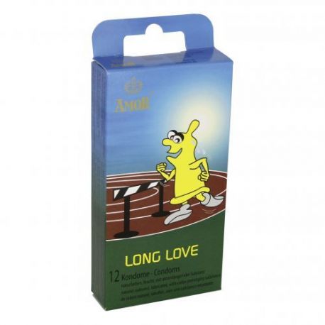 Profilattici ritardanti amor long love 12 pz