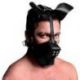 Maschera da cane con morso pup puppy gag