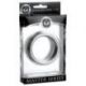 Anello fallico dacciaio echo 1.75 inch steel triple cock ring TAGLIA S-M