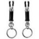 Morsetti per capezzoli bondage ring barrel clamps