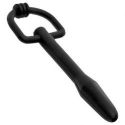 Plug per pene silicone cum-thru d-ring penis plug