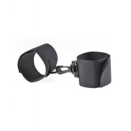 Manette in nylon fetish fantasy limited edition beginners cuffs