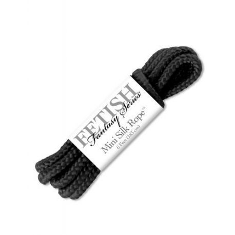 Corda costrittiva fetish fantasy series mini silk rope black