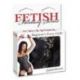 Manette di peluche nero fetish fantasy series beginners furry cuffs