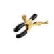 Pinze per capezzoli fetish fantasy gold chain nipple clamps