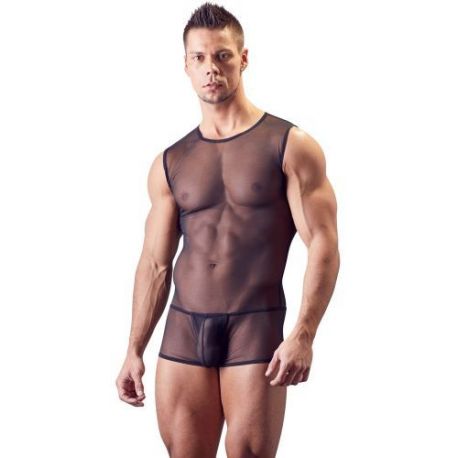 Body uomo nero TAGLIA XL