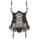 Corsetto similpelle basque TAGLIA 4XL