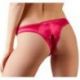 Slip g-string con perle red TAGLIA L