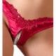 Slip g-string con perle red TAGLIA L