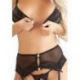 Completo bra suspender belt set TAGLIA M-L