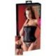 Corsetto satin black TAGLIA XL