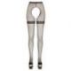 Collant in rete nera crotchless TAGLIA M-L