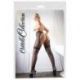 Collant in rete nera crotchless TAGLIA M-L