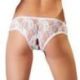 Slip aperto ouvert white TAGLIA XL