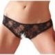 Slip aperto ouvert black TAGLIA XL