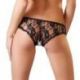 Slip aperto ouvert black TAGLIA XL