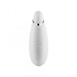 Stimolatore clitorideo Womanizer Premium (bianco)