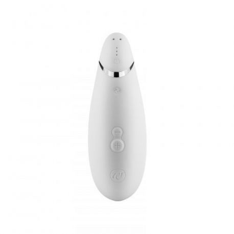 Stimolatore clitorideo Womanizer Premium (bianco)