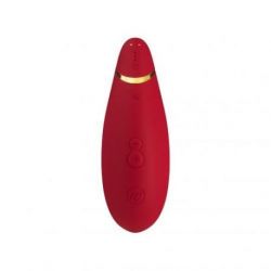 Stimolatore clitorideo Womanizer Premium (rosso)