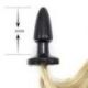 Plug anale Long Horse Tail Blonde