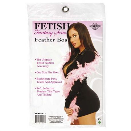 Boa fetish fantasy pink