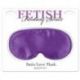 Mascherina viola fetish satin purple