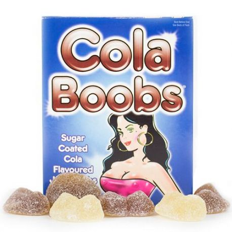 Caramelle alla cola a forma di seno cola boobs