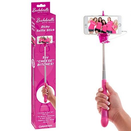 Supporto per selfie bachelorette party favors dicky selfie stick