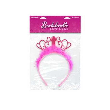 Tiara bachelorette party favors pecker tiara