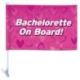 Bandierina per auto bachelorette party favors car flag