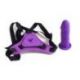 Cintura strap-on con fallo realistico Purple Toyz4Lovers