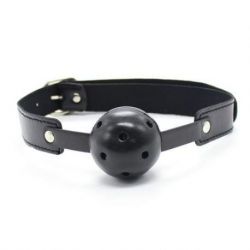 Breath Hole Ball Gag (nero)