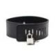 Collare con morsetti per capezzoli Leash nipple black