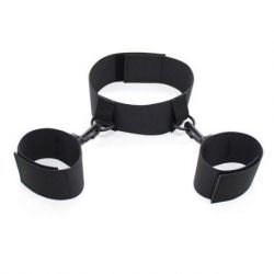 Costrittivo Easy Cuffs Collar Arms Restraint black