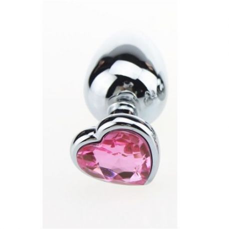 Plug Anale Heart Jewel Plug medium pink