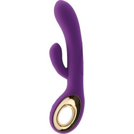 Vibratore rabbit handy two touch grip purple