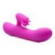 Vibratore rabbit pleasure petal silicone rabbit vibrator with rotating petals