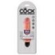 Vibratore realistico King Cock 5 vibrating stiffy (color pelle chiara)