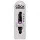 Vibratore realistico king cock 7 vibrating stiffy black