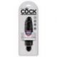 Vibratore realistico king cock 6 vibrating stiffy black