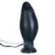 Vibratore anale realistico gonfiabile temptation in black