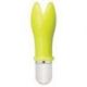 Vibratore design american pop! whaam! 10 function silicone vibrator yellow