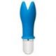 Vibratore design american pop! whaam! 10 function silicone vibrator blue