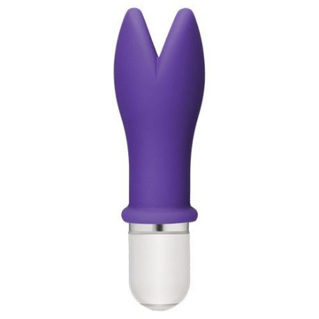 Vibratore design american pop! whaam! 10 function silicone vibrator purple