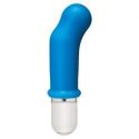 Vibratore punto g american pop! pow! 10 function silicone vibrator blue