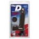 Vibratore realistico the d perfect d vibrating 8 chocolate