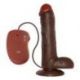 Vibratore realistico real rapture brown 10