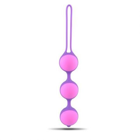 Palline Vaginali Bi-Balls Triple Purple